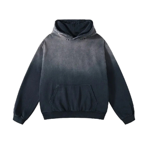 Sudadera con Capucha de Invierno Resistente al Viento, Lavado Ácido, de Alta Calidad para Hombre, Corte Regular, Forro Polar 100% Algodón, Logotipo Personalizado, Ecológica, Transpirable, con Bolsillo - Product Image 6