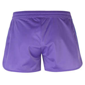 Shorts de plage décontractés pour femme, taille mi-haute, coupe delfin, avec fente de 3 pouces, doublure en maille confortable, 100% Coton, infroissable, taille élastique, personnalisable - Product Image 2
