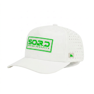 Casquette de baseball blanche SORD Fishing Products, 6 panneaux, maille réglable, respirante, unisexe, adulte, décontractée - Product Image 5