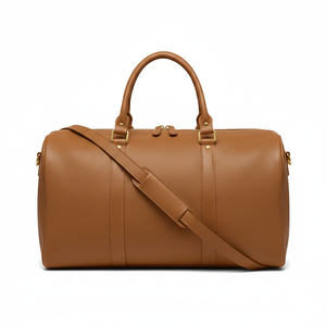 Sac à bandoulière en cuir rétro de couleur unie, sac à bandoulière décontracté pour affaires, sac de voyage horizontal pour papier A4, sacoche pour ordinateur portable - Product Image 3