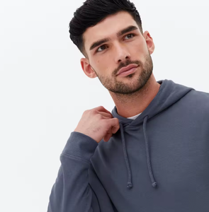 เสื้อฮู้ดผ้าฟลีซเนื้อนุ่มคุณภาพสูง 100% ผ้าฝ้าย สำหรับผู้ชาย ระบายอากาศได้ดีและแห้งเร็ว เหมาะสำหรับฤดูใบไม้ร่วง - Product Image 3