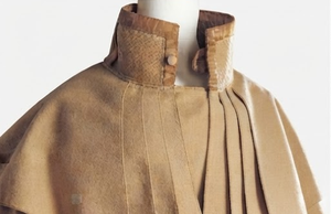 Civil Reproduction Collar Winter <b>Coats</b> Ruffle Hem <b>Long</b> Sleeve Outerwear Great <b>Coats</b> for <b>Men's</b> - Product Image 5
