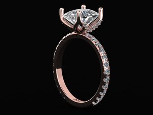 Elegant Women Gold Silver <b>Ring</b> Moissanite CVD Colour Stone <b>CZ</b> EGL VVS2 D Oval Shape 4.20 CTS VS1 Bridal Jewelry - Product Image 2