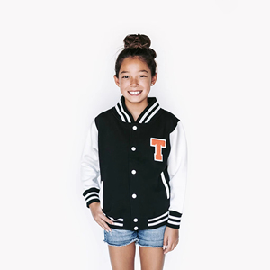 Custom varsity <b>jacket</b> plus size Kids <b>jackets</b> letterman team sports with high quality materials <b>jacket</b> for kids embroidery - Product Image 2