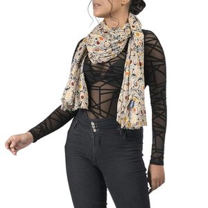 Printed Long Hijab Scarf for <b>Women</b> Polyester <b>Shawl</b> Headscarf <b>Wrap</b> for Daily Wear - Product Image 2