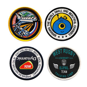 <b>Backpack</b> Embroidery <b>Patch</b> Iron On Embroidered Badge Fabric <b>Patches</b> for Clothing Hats Bags Wholesale Washable Heat Transfer - Product Image 6
