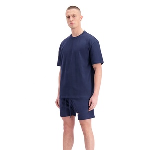 Mens Summer Tracksuit <b>Set</b> Short Sleeve T Shirt and Shorts Two Piece <b>Set</b> Casual Beachwear Sportswear Men Clothing - Product Image 5