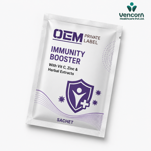 Sachet Reforzador de la Inmunidad, Vitamina C, Zinc, Extracto Herbal en Polvo, Mezcla para Bebida - Product Image 3