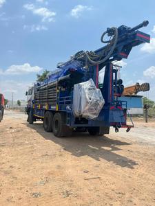 Máquina Perforadora de Pozos de Agua Montada en Camión Ashok Leyland, Equipo de Perforación Hidráulica de 450 Metros, Equipo Rotatorio DTH - Product Image 3
