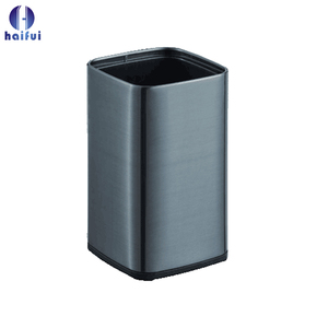 一站式解决方案酒店用品室内7L 10L 12L粉末涂层垃圾桶浴室双层垃圾桶垃圾 - Product Image 2