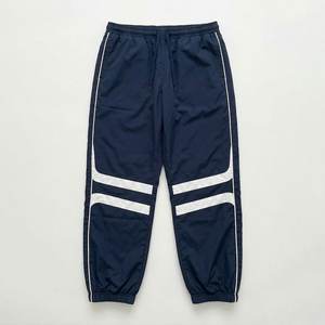 Conjuntos de Pantalones y Chaqueta Cortavientos de Nylon para Hombre, Color Gris Marino, con Logotipo Personalizado, Más Vendidos, para Uso en Exteriores, Estilo Urbano - Product Image 4