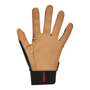 Gants de frappeur de baseball en cuir de haute qualité avec double paume, design écologique, durable et léger, couleurs et tailles personnalisables - Product Image 4