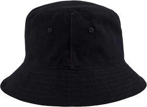 Custom Logo <b>Reversible</b> <b>Bucket</b> <b>Hat</b> High Quality 100% Cotton Designed for Adults-for Fishing or Casual Wear - Product Image 2