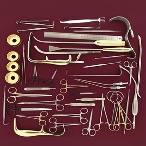 Breast Surgery Instrument Set – Plastic & Cosmetic Surgery 66 PCS Tools - Product Image 1