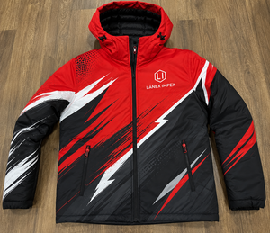 Custom Men's Hooded <b>Winter</b> Puffer <b>Jacket</b> Sublimation Print <b>Waterproof</b> Windproof Warm Outdoor Casual Full Zip Padded Coat OEM ODM - Product Image 6