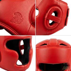 Casco de Boxeo Redondo Premium, Protector de Cabeza Profesional, Equipo de Entrenamiento Protector - Product Image 6