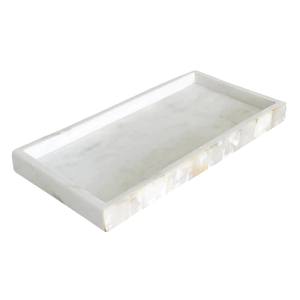 Bandeja de Servir Clásica de Mármol Natural Tallada a Mano con Acabado Pulido para Decoración del Hogar y Accesorios de Baño de Hotel en Oferta - Product Image 2