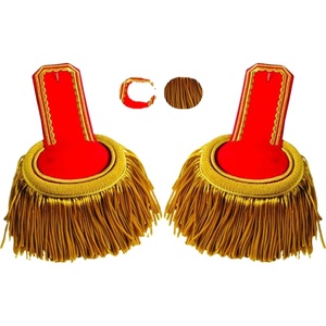 แผ่นป้ายประดับตกแต่งแบบแท่งสีแดงและสีทองแบบกำหนดได้เองแบบพรีเมียม - Product Image 6