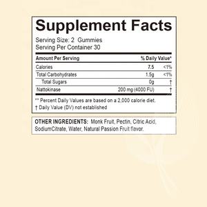 Meelefu Extrait de natto naturel personnalisé <span class=keywords><strong>Nattokinase</strong></span> Gummies Suppléments 40000 Fu <span class=keywords><strong>Pure</strong></span> <span class=keywords><strong>Nattokinase</strong></span> Gummy pour adultes - Product Image 6