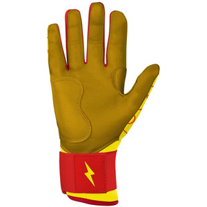 Guantes de Bateo de Béisbol Personalizados, Color Sólido, Absorbentes de Humedad, Ligeros, Palma de Cuero Cabretta, Dorso de Piel de Vaca, Logotipo Personalizado - Product Image 2