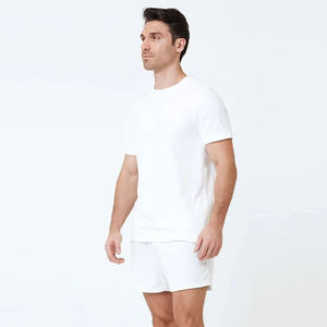 Conjunto Deportivo Personalizado con Logotipo de Marca para Hombre, Estilo Hip Hop, Pantalones Cortos y Camiseta de Verano, Etiqueta Privada - Product Image 2