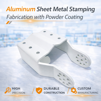 Fabrication de tôles d'aluminium par estampage avec revêtement en poudre, marque OEM, origine TW