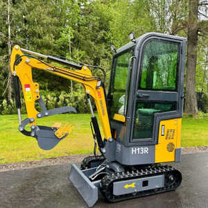 Mini Excavadora de Alto Rendimiento, Mini Excavadora Eléctrica para Construcción y Jardinería, Motor Changchai, Ecológica, Bajo Precio - Product Image 1