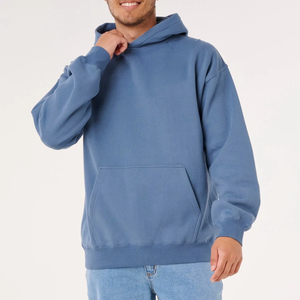 Sudadera con Capucha Unisex al por Mayor, Personalizable con Logotipo, 400GSM, Tejido Grueso, 100% Algodón, Forro Transpirable, Corte Regular, Hombros Caídos - Product Image 2
