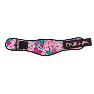 Weightlifting Printed Neoprene Belt Neoprene Lifting Belt 6 Inches Wide <b>Back</b> <b>Support</b> Power Weightlifting Neoprene Belts - Product Image 4