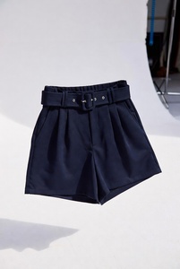 New Style Customized Color Breathable Embroidered <b>Women</b> <b>Shorts</b> High Quality <b>Elastic</b> <b>Waist</b> Spandex/Cotton Floral Pattern Premium - Product Image 2