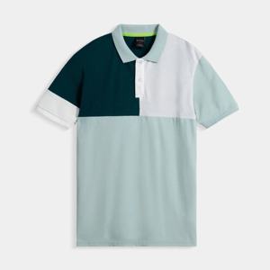 Hombres de alta calidad 100% algodón para Polos logotipo personalizado botón manga corta 200-220gsm cuello empalmado listo enviar al por mayor - Product Image 5