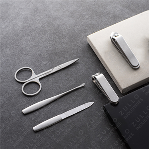 OEM Beauty <b>Tools</b> Stainless Steel Manicure <b>Pedicure</b> Kit Custom Color Nail Grooming Set Private Label - Product Image 5