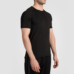 Camisetas de Verano para Hombre al por Mayor con Logotipo Personalizado, Camisetas de Malla de Manga Corta, Cuello Redondo, Corte Ajustado, Altamente Cómodas, de Secado Rápido y Transpirables - Product Image 2