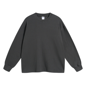 Custom Flatlock Stitch Long Sleeve Thermal T Shirt Premium <b>Stretch</b> OEM Apparel Manufacturer Private Label Wholesale Wear - Product Image 3