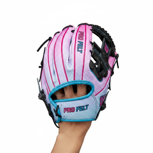 Guante de Béisbol Personalizado en Color a Elección, Hecho a Mano con Cuero Suave de Vaca, para Lanzar con la Mano Derecha, con Diseño de Logotipo Personalizado - Product Image 4