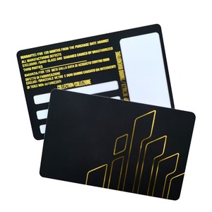 Impression de cartes de garantie personnalisées pour exportateurs indiens avec logo de l'entreprise pour la garantie des produits et le support client en vente - Product Image 3