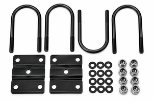 Kit de boulons en U pour essieux de remorque robustes, pour essieux ronds de 1-3/4 po, 3/8 po x 4-1/4 po avec plaques de fixation et écrous hexagonaux - Product Image 6