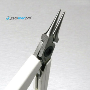 Alicates de Punta Redonda de Acero Inoxidable de Alta Calidad, Herramientas Manuales para Hacer Joyas y Enhebrar Alambre, Marca ZETOMED PRO - Product Image 3