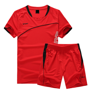 Custom Soccer Jersey Mens Polyester Football Shirt V Neck Teamwear Manufacturer Wholesale - Product Image 1