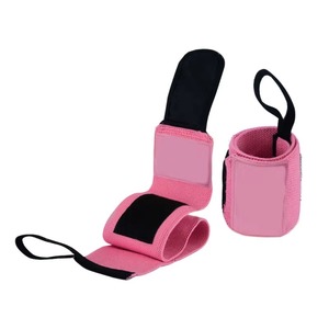 Premium Wrist Wraps Adjustable Hook Loop Gym Support Weightlifting Wrist <b>Straps</b> Fitness Wrist Wraps Training Gear Gym gears - Product Image 4