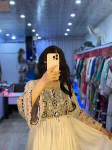 Robe ethnique afghane personnalisée, vintage, faite à la main, brodée, vêtements traditionnels bohèmes pour femmes, vente en gros OEM - Product Image 2