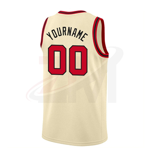 Camiseta de Baloncesto Personalizada ZM para Hombre, Sublimada, a Rayas, sin Mangas, Transpirable, 100% Poliéster, Corte Holgado, Ropa para Adultos - Product Image 3