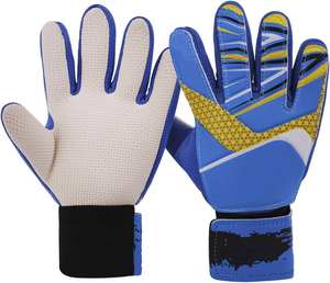 Kids Goals Keeper <b>Gloves</b> Non-Slip Wear Resistant Soccer <b>Ball</b> Training <b>Glove</b> Super Grip Palms Goalie <b>Gloves</b> for Children Size - Product Image 1