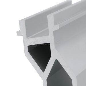 การขึ้นรูปอะลูมิเนียมแบบกำหนดเอง การแปรรูปโปรไฟล์อุตสาหกรรม โปรไฟล์ซีรีส์ 6000 รูปทรงสี่เหลี่ยม T3-T8 การอบชุบ การเชื่อม การตัด - Product Image 3