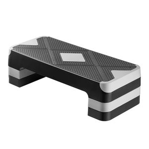 28-Inch Workout Aerobic Stepper Height Adjustable Fitness Training <b>Step</b> Deck Trainer Aerobic Exercise <b>Step</b> Platform 4 Ri Product - Product Image 1