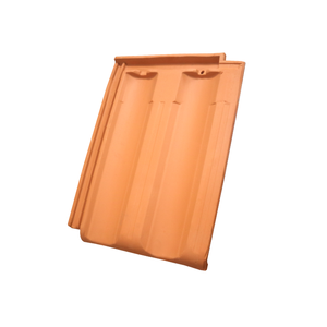 Tuile de toit extérieure TUILDONAI rouge imperméable en argile, style double romain traditionnel vietnamien N10.2, service technique personnalisé en ligne - Product Image 1