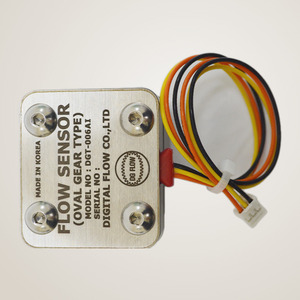 Compteur de débit de carburant au kérosène DIGITAL FLOW DGT-006AI, capteur de débit à engrenages ovales, aluminium, filetage interne PT 1/4 - Product Image 4