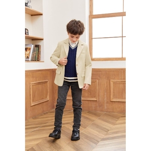 Blazer Enfant de Haute Qualité USA – Manteau Habillé Élégant pour Garçons, Couture Premium, Coupe Confortable – Idéal pour l'École, les Fêtes et les Mariages – Fournisseur - Product Image 3