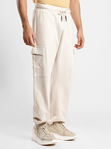 Pantalon cargo ample et décontracté pour homme, modèle OEM personnalisé 2026, en molleton épais, avec plusieurs poches, en toile, brodé, coupe oversize - Product Image 4