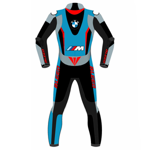 Traje de Carreras de Motocicleta Bm Pro Race Superbike de Cuero Vacuno/Canguro, Mono de Una Pieza/Traje de Motociclista con Protección OEM CE - Product Image 3